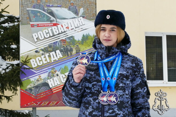 Сотрудница вневедомственной охраны Росгвардии из Иркутска заняла призовые места на межрегиональном турнире по хапкидо
